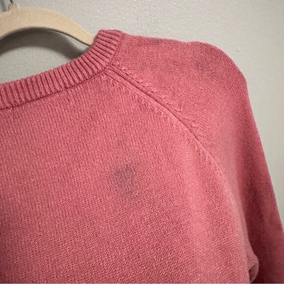 Philosophy Pullover Crewneck Long Sleeve Sweater Pink Womens XS - Picture 4 of 8